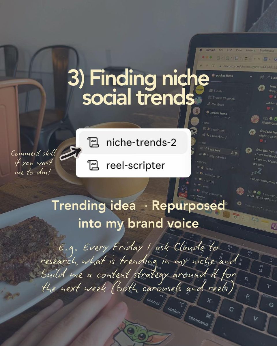 Slide 5, finding niche trends